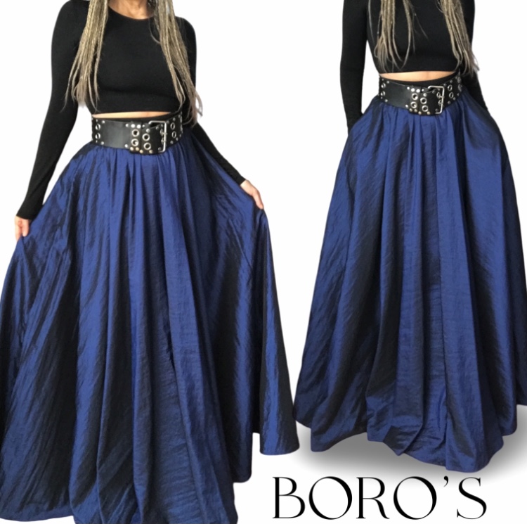 Dlouhá společenská sukně BOROS SK-L-BL007